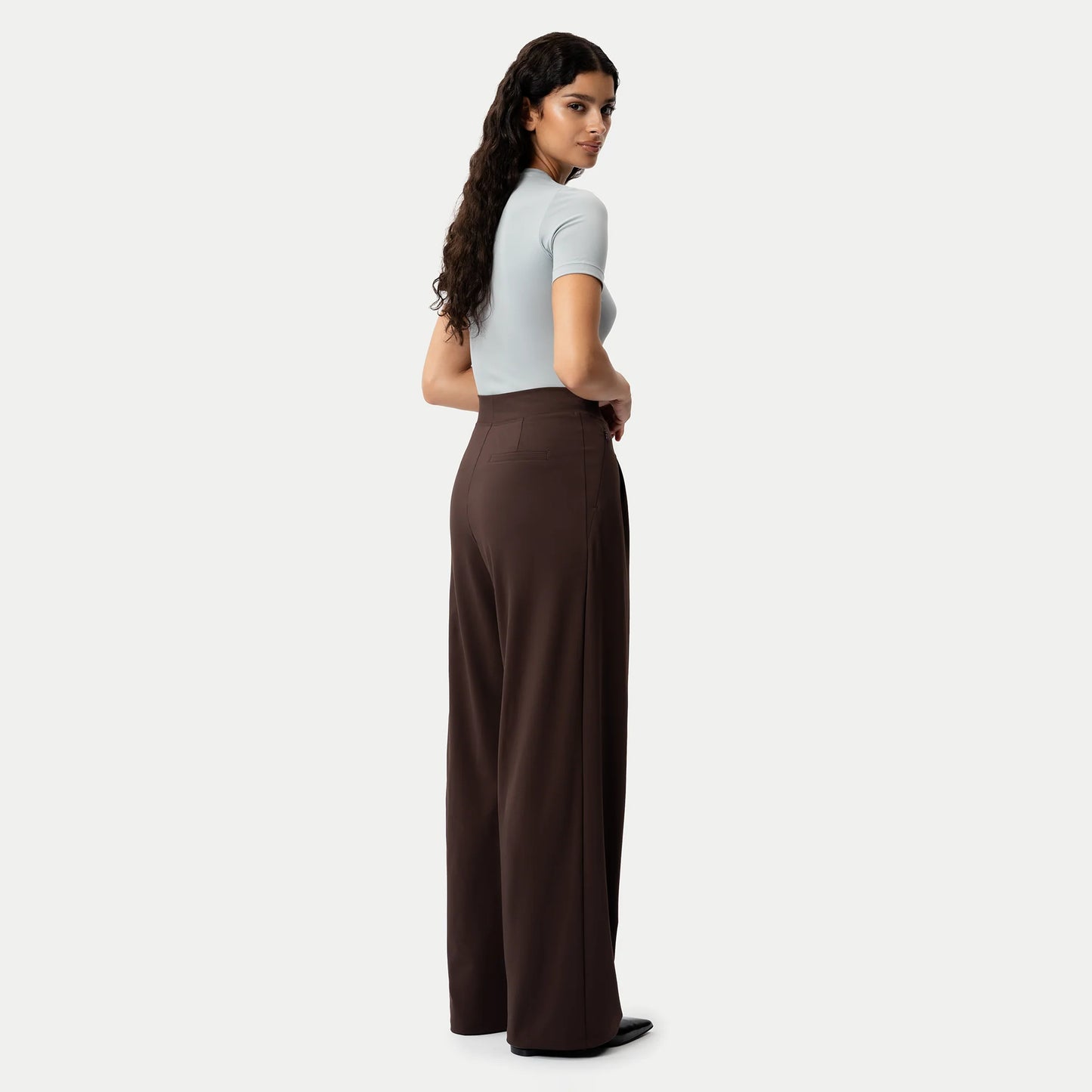 FLEXÉ Pleated Wide Leg