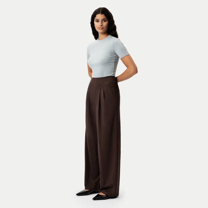 FLEXÉ Pleated Wide Leg