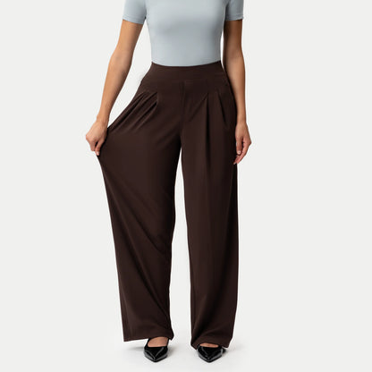FLEXÉ Pleated Wide Leg
