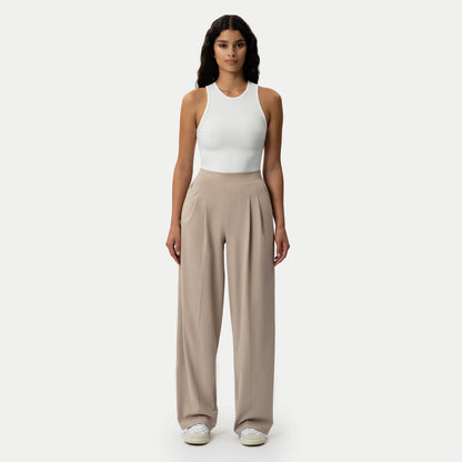 FLEXÉ Pleated Wide Leg