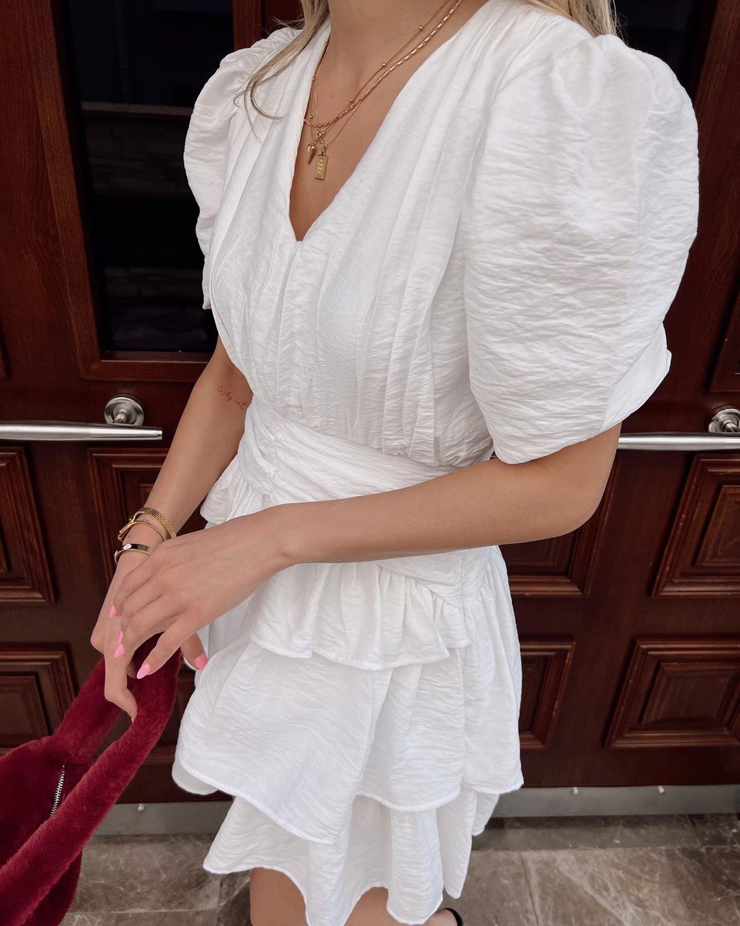 Linen Mini Dress